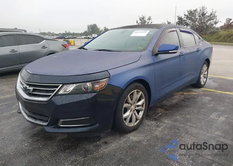 2017 Chevrolet Impala 1Lt from USA, damaged, VIN 1G1105SA6HU144642